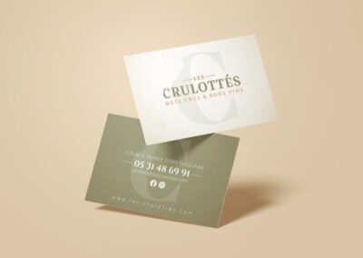 Carte de visite Les Crulottés